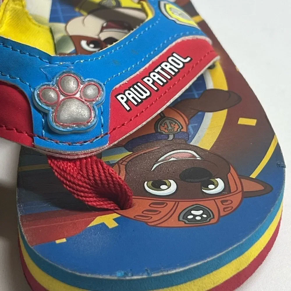 Nickelodeon Paw Patrol Beach Flip Flop (Toddler Boys) Sandal Blue Size 9-10